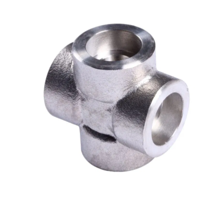 Chữ thập hàn ổ cắm bằng thép carbon rèn áp suất cao với A105n